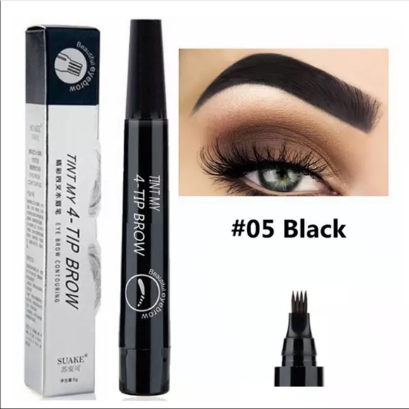 New black brow contouring stick pen microblading - Picture 2 of 2